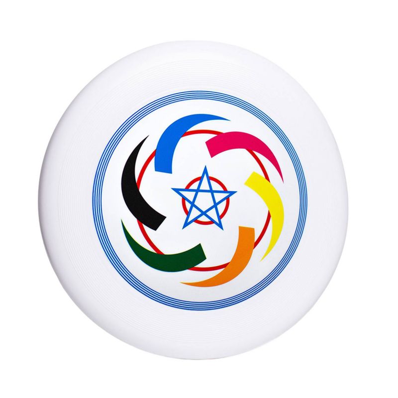 Frisbee Be-active.pl dysk Ultimate do rzucania biały 1szt