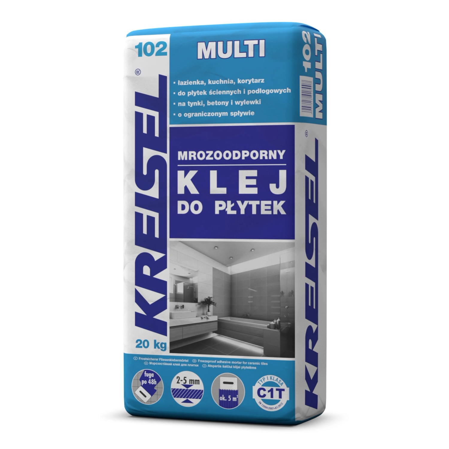 Kreisel Klej do płytek mrozoodporny Multi 102 20 kg