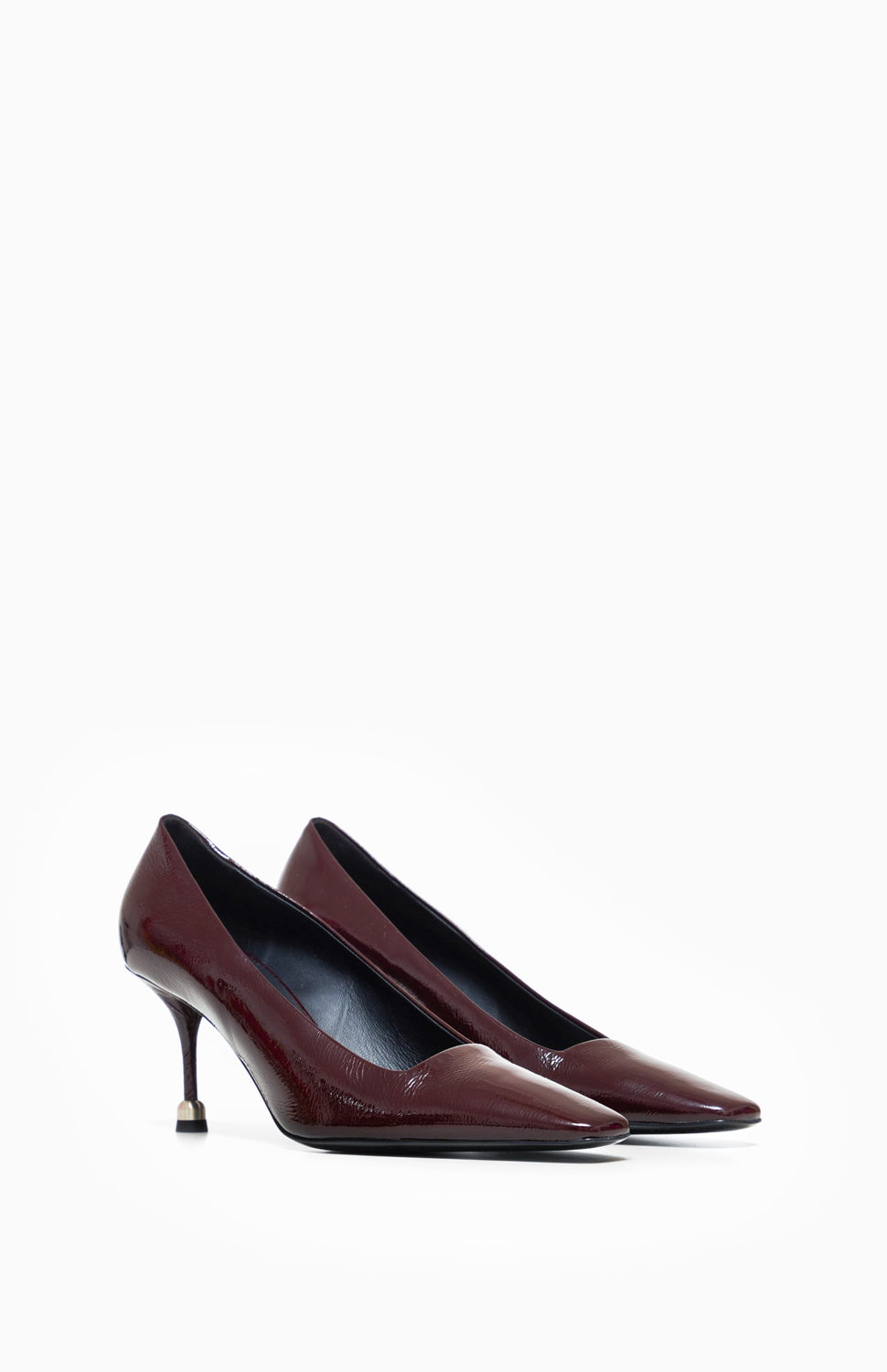 Czółenka na obcasie SYLVIE GLOSSY RUBY 39 - Vanda Novak