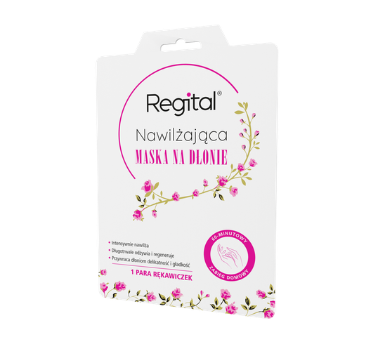 Regital - maska nawilżająca na dłonie, 1 sztuka