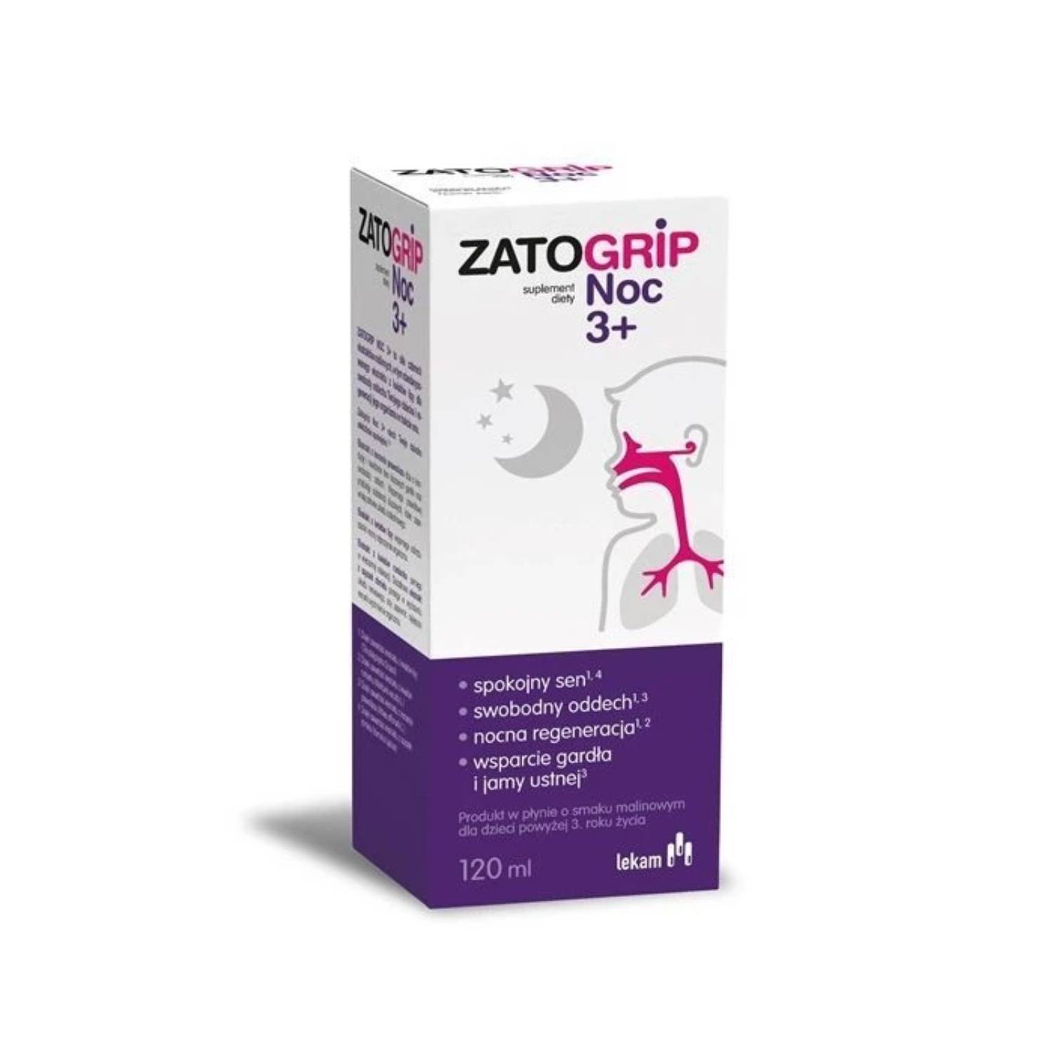 Zatogrip noc 3+, 120 ml