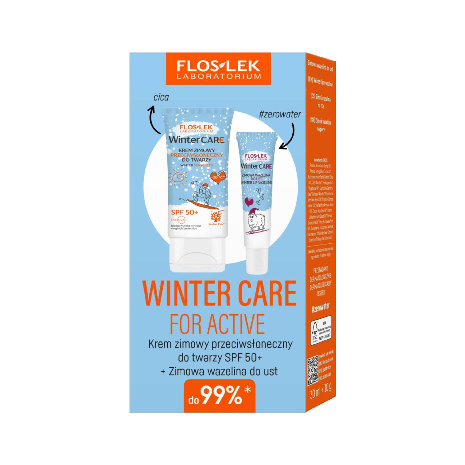 Zestaw floslek winter care for active zestaw, 1 zestaw