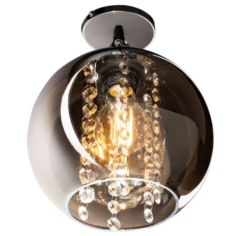 Lampa Sufitowa Wisząca Toolight App599-1Cp Szary 1 Szt