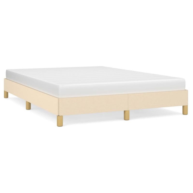Łóżko tapicerowane WaszeMeble 140x190 cm kremowa WM-346815 1 szt.