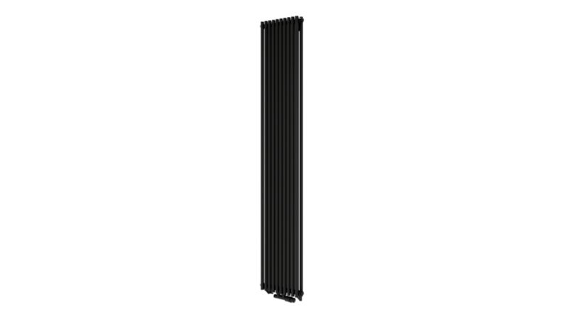 Grzejnik dekoracyjny LUXRAD Gamba 180x36,5 ZDC czarny 1104W 1 szt