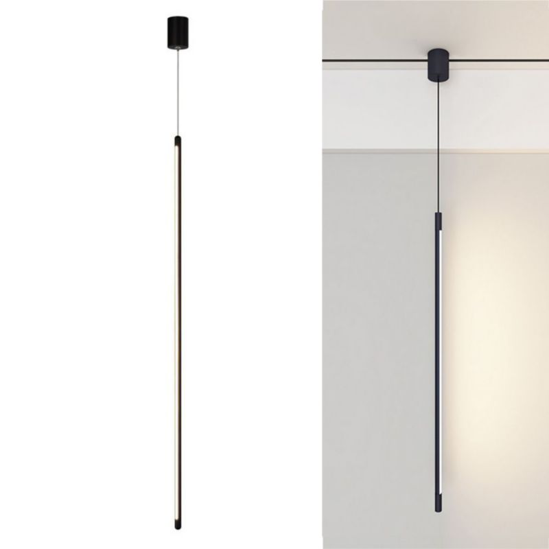 Lampa Sufitowa Wisząca Toolight Led App1413-C Czarny 1 Szt