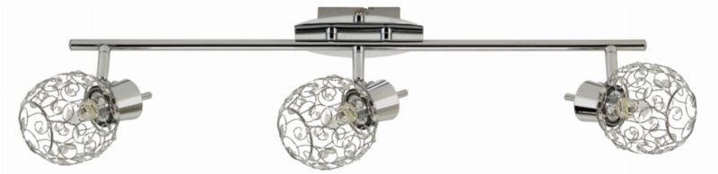 Lampa sufitowa wisząca Candellux Horus 9158 chromowana szerokość 56 cm 3xG9 x 40W 1 szt.