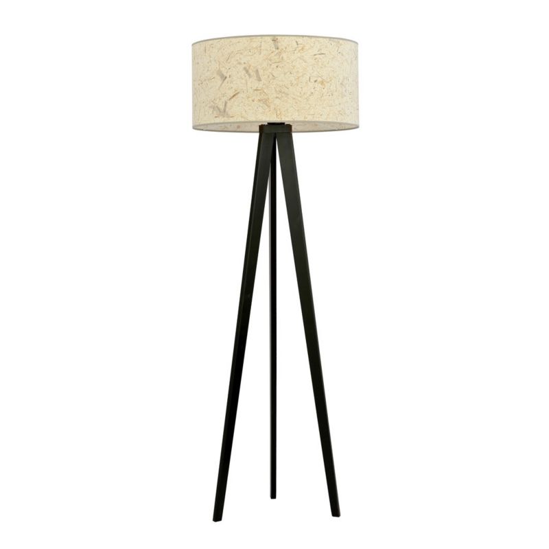Lampa podłogowa stojąca Emibig Aston kremowo-czarna 1 x E27 x 15W wym: 150 x 45 x 45 cm - 1 szt.