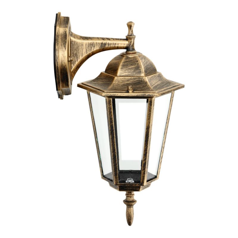 Lampa ogrodowa elewacyjna Kobi złota 1szt.