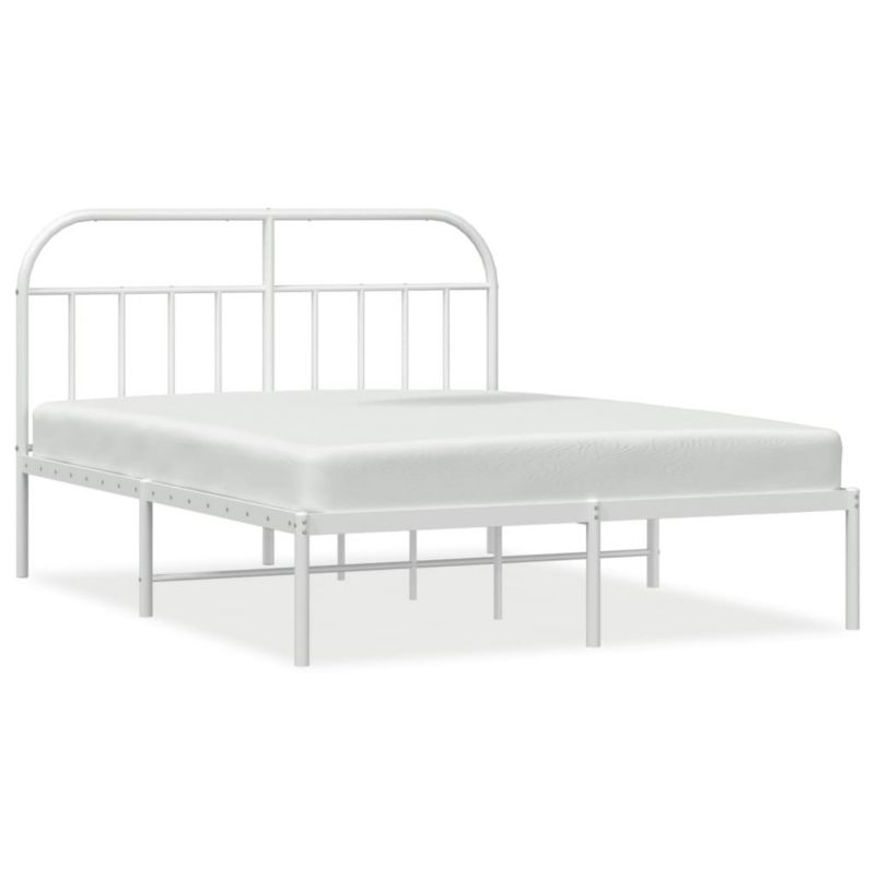 Łóżko metalowe WaszeMeble 160x200 cm biała WM-353687 1 szt.