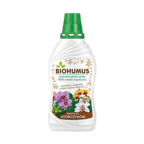 500 ml, Nawóz do storczyków Biohumus - : Ilość w opakowaniu: 500 ml