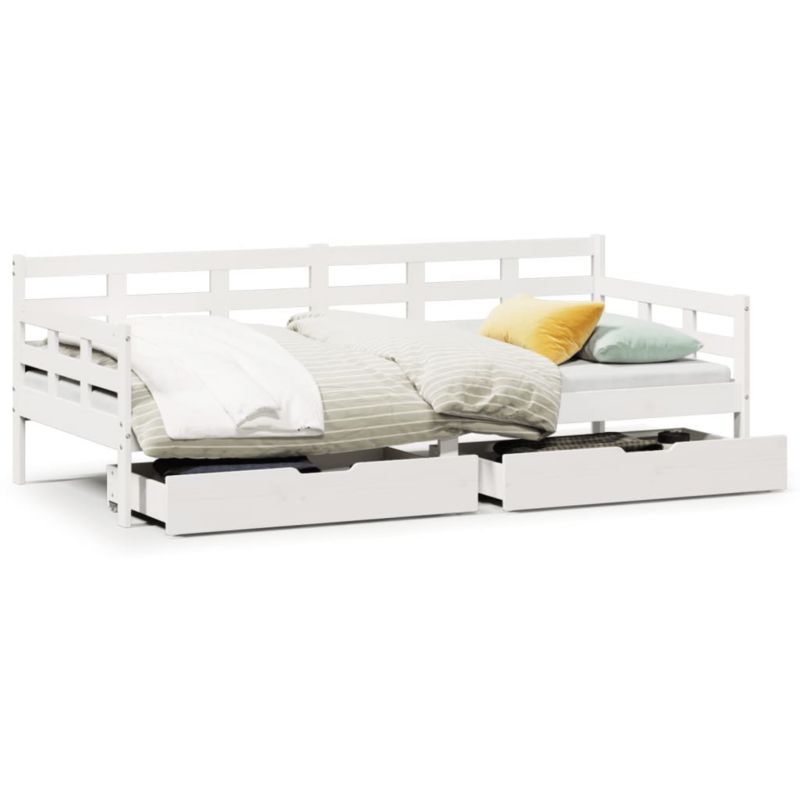 Łóżko dzienne WaszeMeble 90x190 cm białe WM-3302143 1 szt.