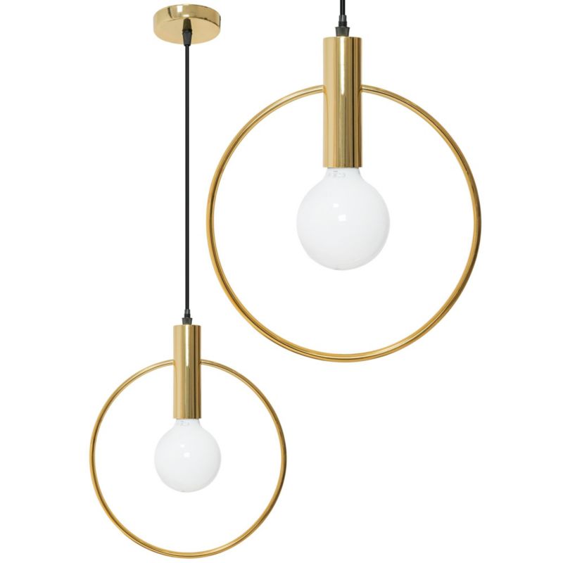 Lampa Sufitowa Wisząca Toolight App485-1Cp Złoty 1 Szt