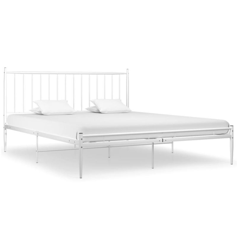 Łóżko metalowe WaszeMeble 200x200 cm biała WM-325028 1 szt.