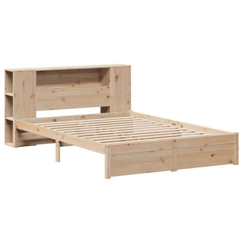 Łóżko drewniane WaszeMeble 120x200 cm brązowe WM-3322357 1 szt.