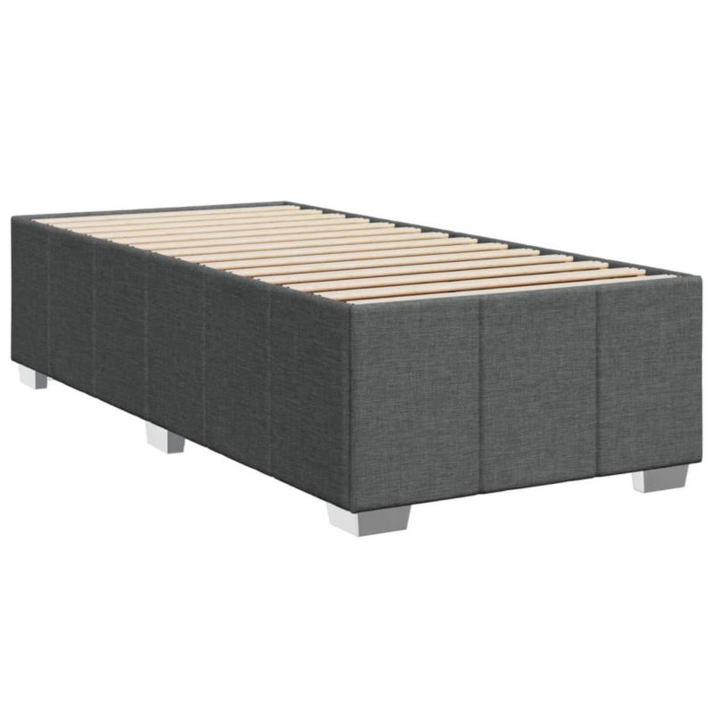 Łóżko tapicerowane WaszeMeble 90x200 cm ciemnoszara WM-3284805 1 szt.