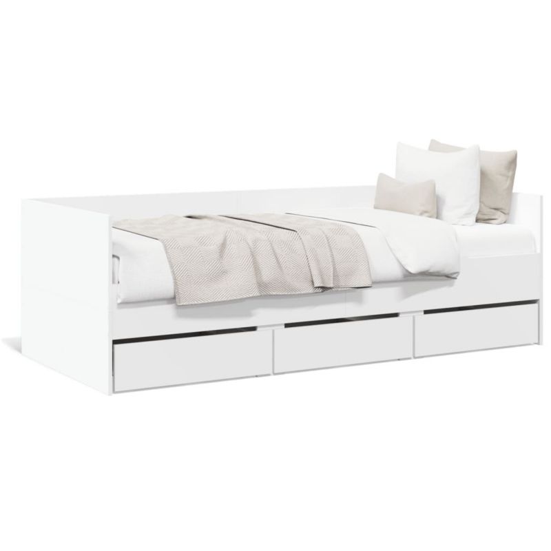 Łóżko dzienne WaszeMeble 75x190 cm białe WM-3280832 1 szt.