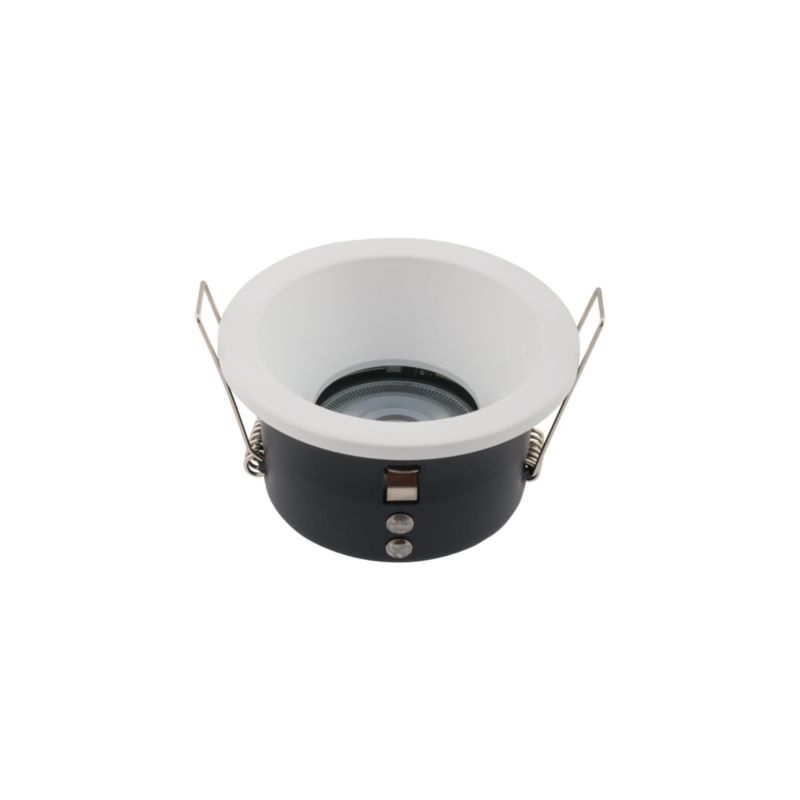 Oprawa sufitowa wpuszczana Nowodvorski Lighting Charlie łazienkowa biała 1 x GU10 x 15W IP54 wym: 8,5 x 8,5 cm okrągła - 1 szt.