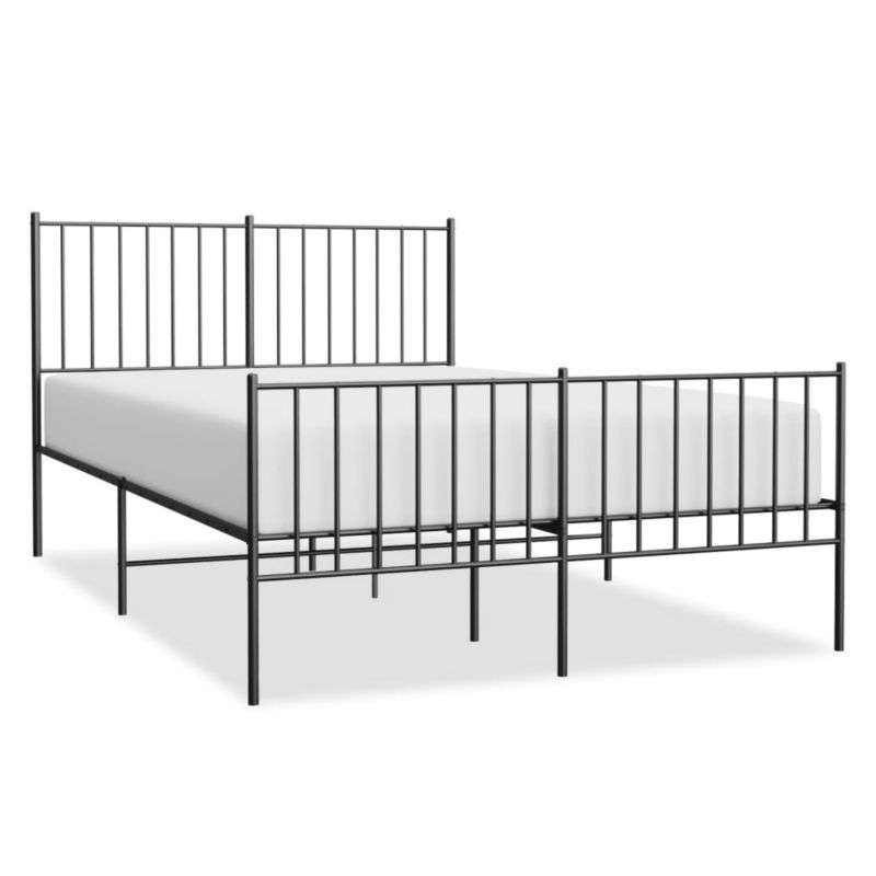 Łóżko metalowe WaszeMeble 120x200 cm czarna WM-350880 1 szt.