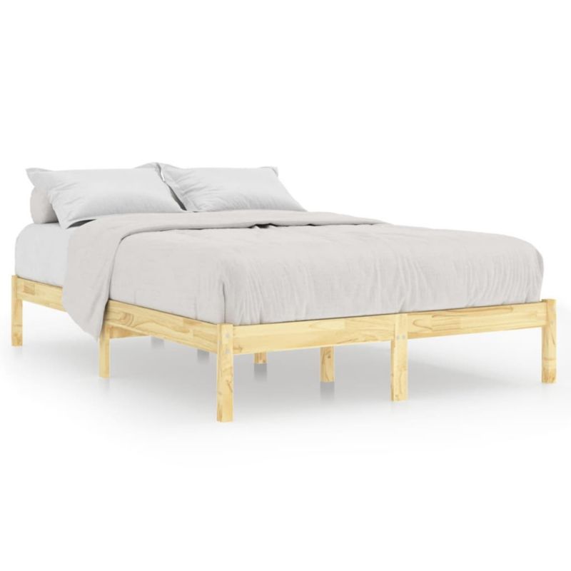 Łóżko drewniane WaszeMeble 120x190 cm brązowe WM-809987 1 szt.