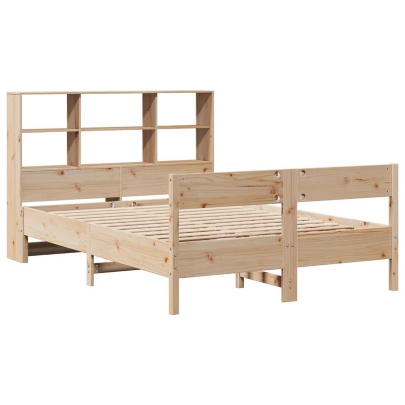 Łóżko drewniane WaszeMeble 160x200 cm brązowe WM-3322981 1 szt.