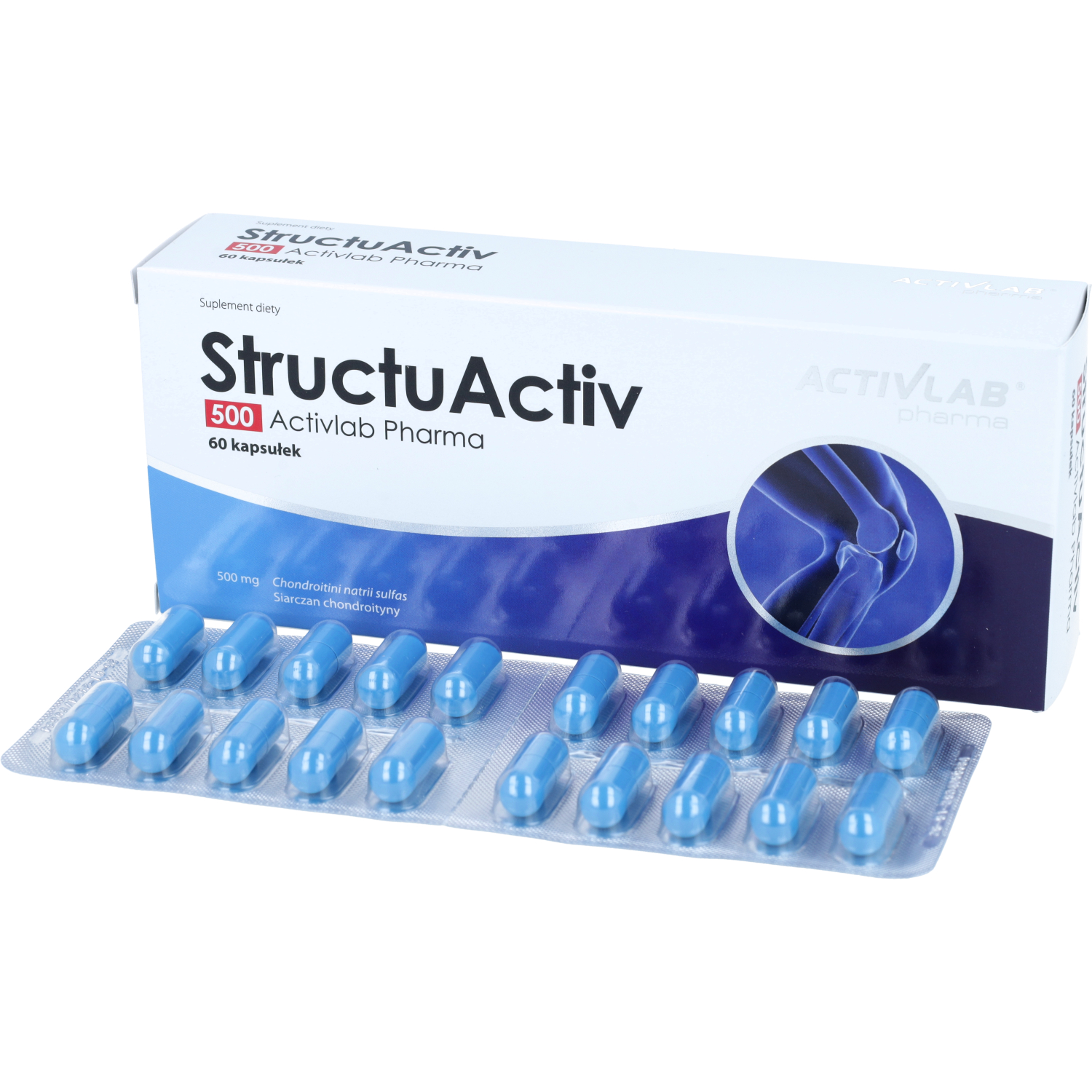 Activlab pharma structuactiv 500, 60 kapsułek