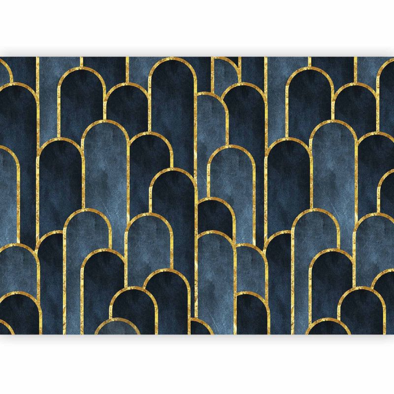 Fototapeta samoprzylepna Artgeist Abstrakcje niebieska 196x140 (4 części) 10100aa rolka 1 szt