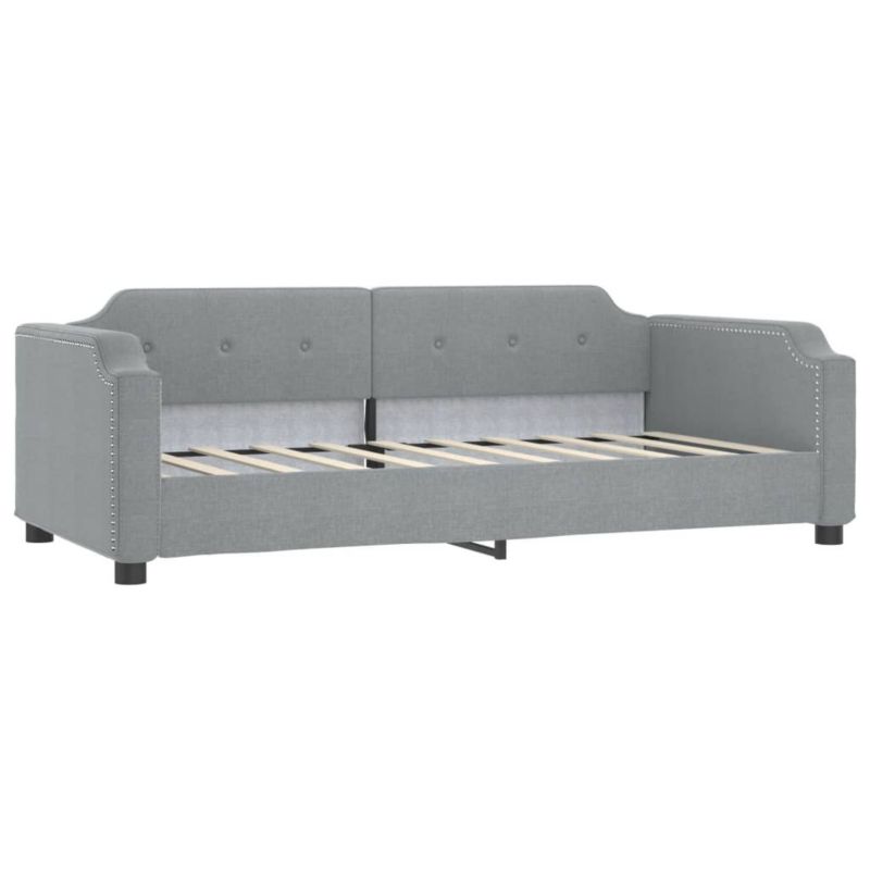Łóżko dzienne WaszeMeble 90x200 cm jasnoszara WM-354205 1 szt.