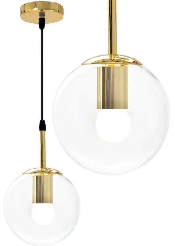 Lampa Sufitowa Wisząca Toolight App686-1Cp Złoty 1 Szt