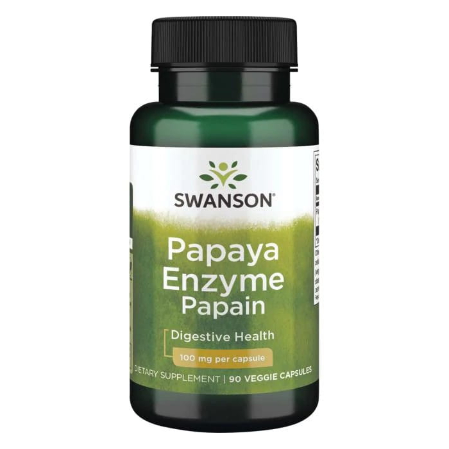 Swanson - papaya enzyme - suplement diety na lepsze trawienie i redukcje stanów zapalnych, 90 kapsułek