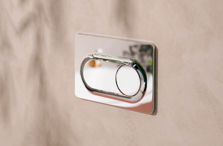Hansgrohe iFrame Original S przycisk spłukujący do WC chrom błyszczący 66002000