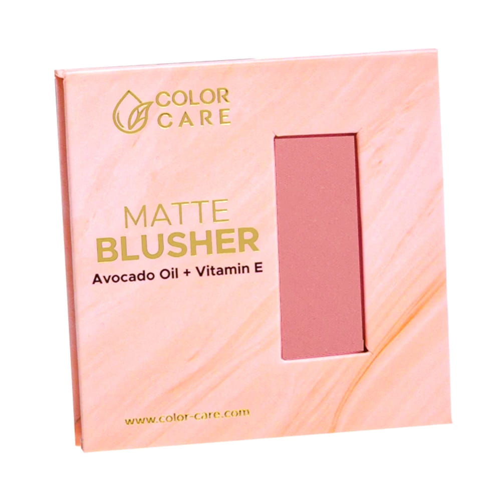 Róż matowy do twarzy Color Care 03 rose 8g