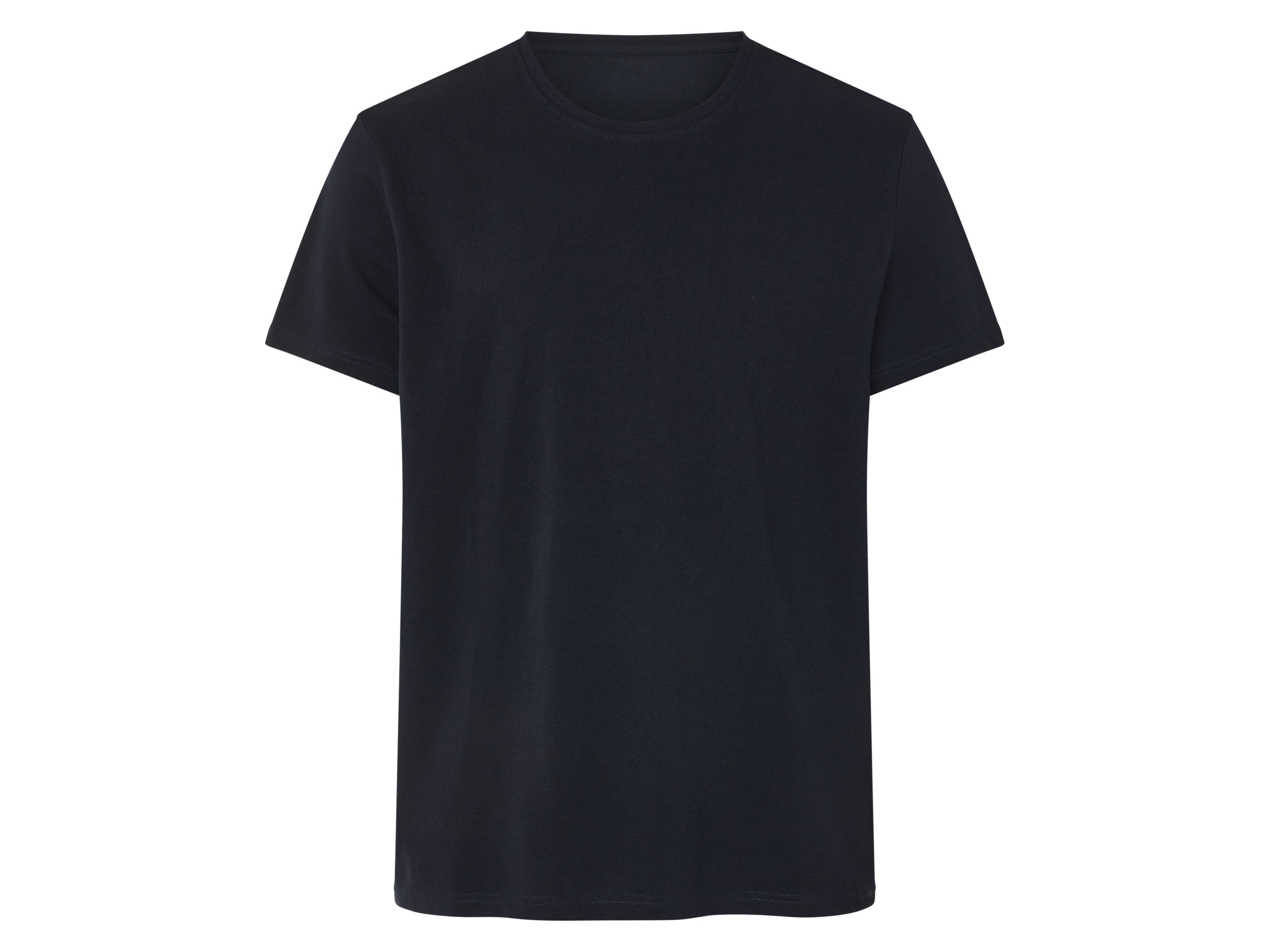esmara Men T-shirt męski z bawełny Granatowy, L52/54
