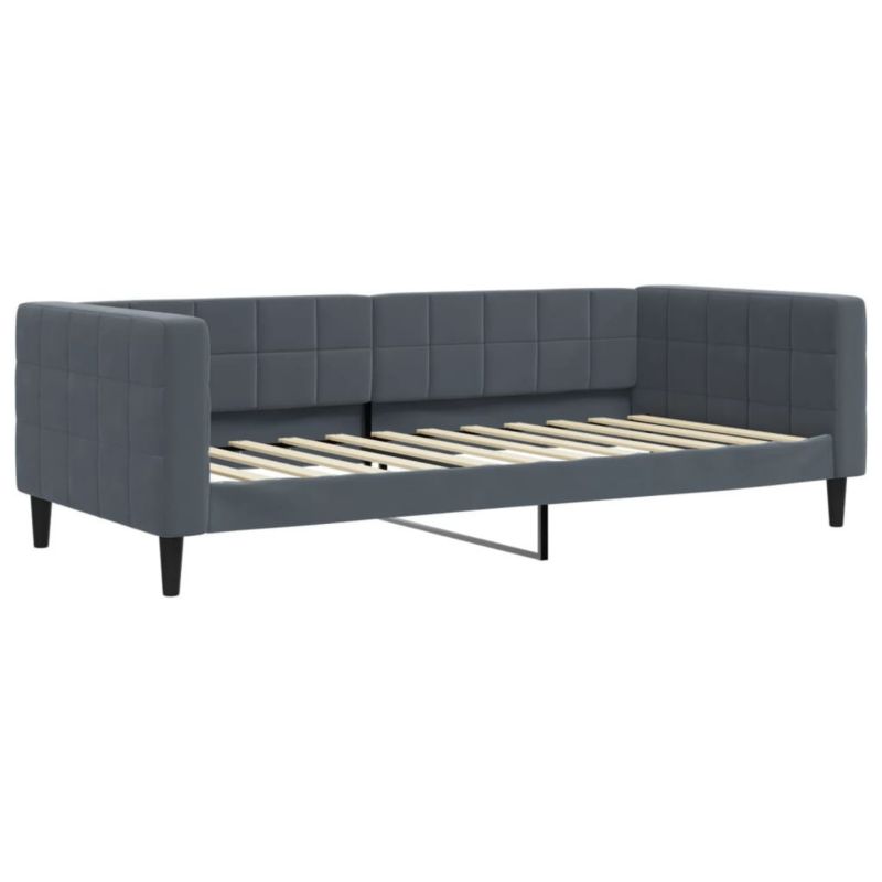 Łóżko dzienne WaszeMeble 100x200 cm ciemnoszara WM-354016 1 szt.