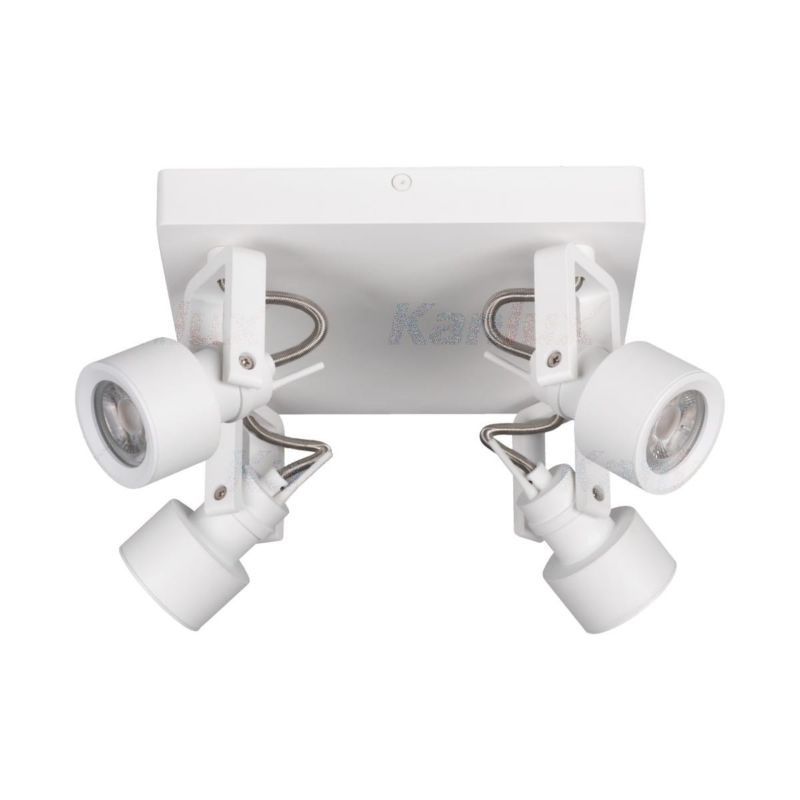 Spot sufitowy Kanlux Sonda biały 4 x GU10 x 10W IP20 wym: 22 x 22 cm - 1 szt.