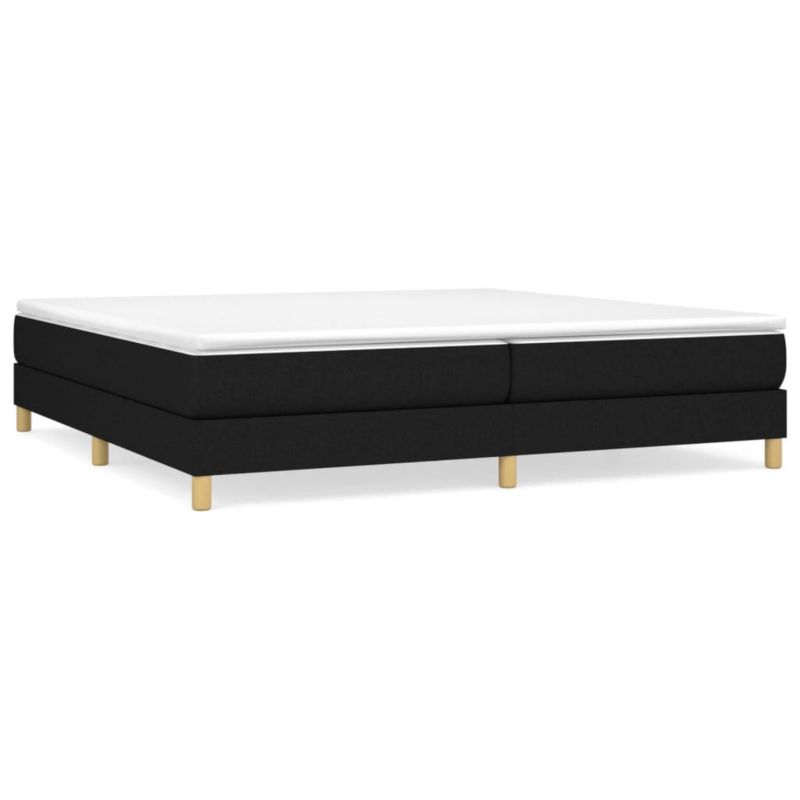 Łóżko kontynentalne WaszeMeble 200x200 cm czarne WM-3144201 1 szt.