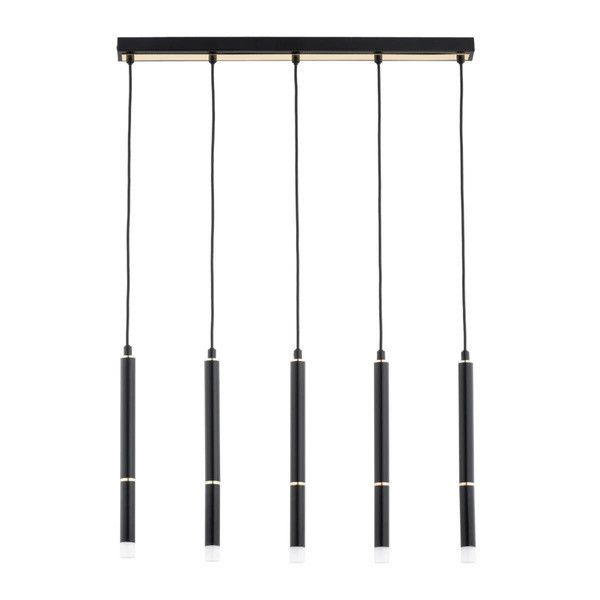 Lampa wisząca Alfa Desto 2325 czarno-złota nowoczesna 5xG9 x 10W 1 szt.