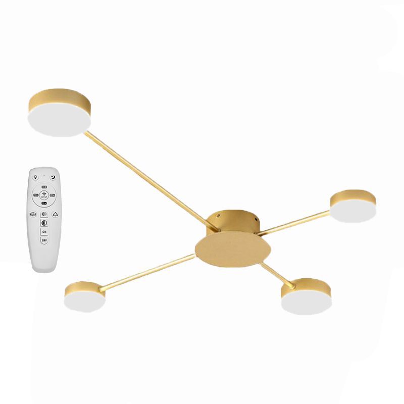 Lampa Sufitowa Toolight Led App520-4C Złoty 1 Szt