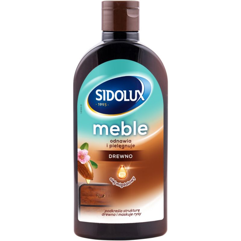 Środek do mebli Sidolux migdałowy 0,25 l