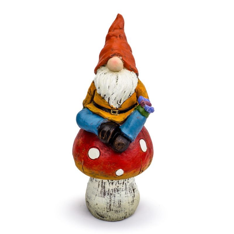 Krasnal ogrodowy, S&Garden, z grzybkiem 47,7 cm, , 1 szt.