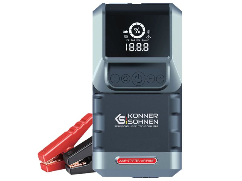 Litowy Jump Starter Booster Könner & Söhnen 1300A 150 psi 1 szt.