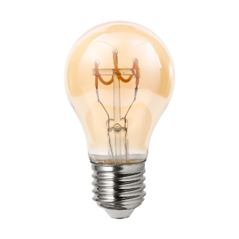 Żarówka LED E27 MasterLED Filament Dimm A60 4W 2200K ciepła biel amber ściemnialna 1 szt.