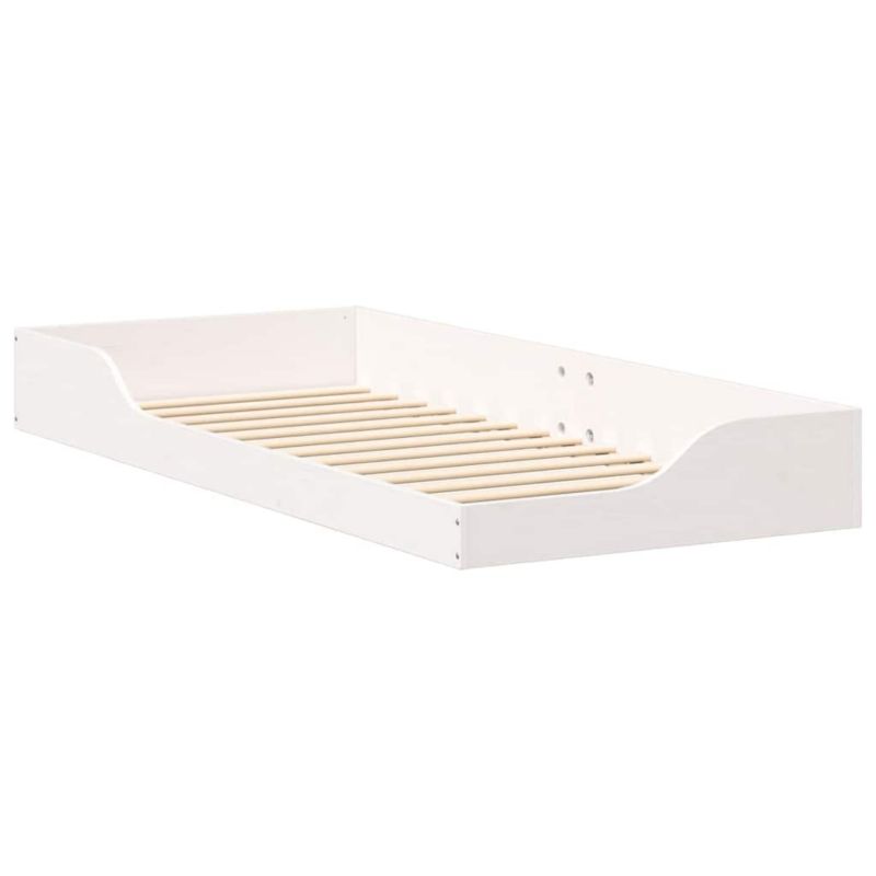 Łóżko drewniane WaszeMeble 100x210 cm biały WM-873407 1 szt.