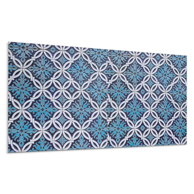 Panel samoprzylepny Wallfluent 100x50 cm Geometria z florą w nowoczesnym stylu 1 szt.