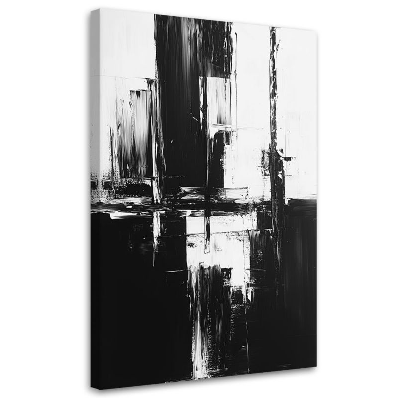 Obraz na płótnie Feeby Industrialna Loftowa Abstrakcja 80x120cm 1szt