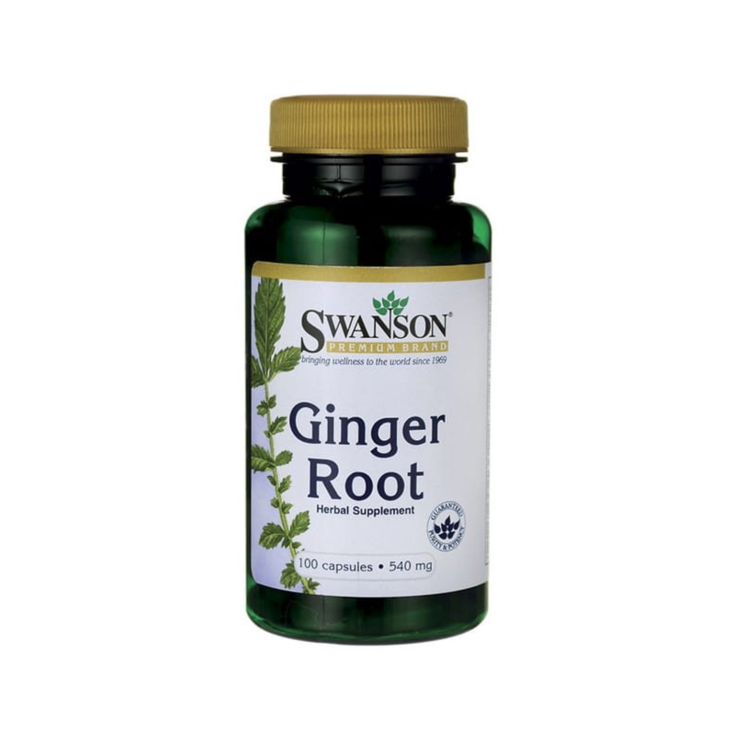 Swanson ginger root, 100 kapsułek