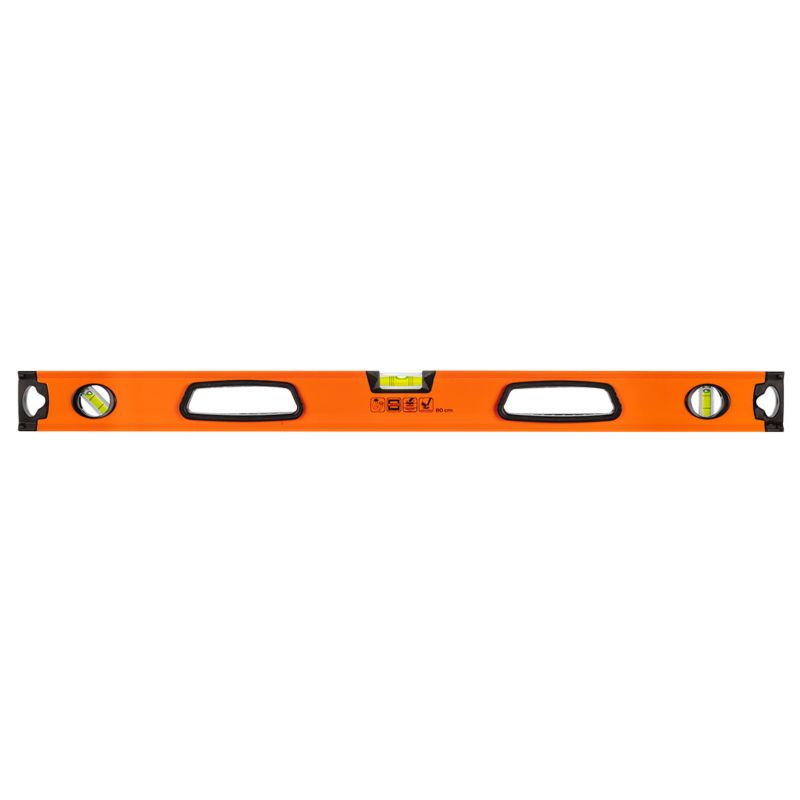 Poziomnica NEO TOOLS aluminiowa z uchwytem, 3 libelle, magnes, frezowana dolna powierzchnia, 80 cm 1 szt