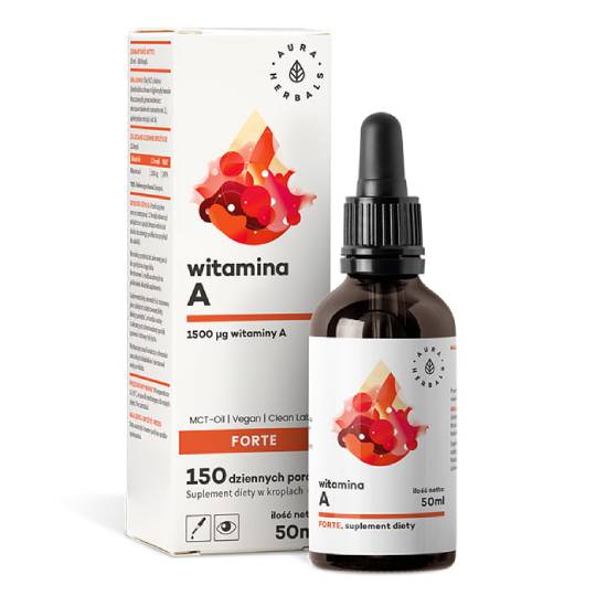 Aura herbals witamina a forte, 50 ml