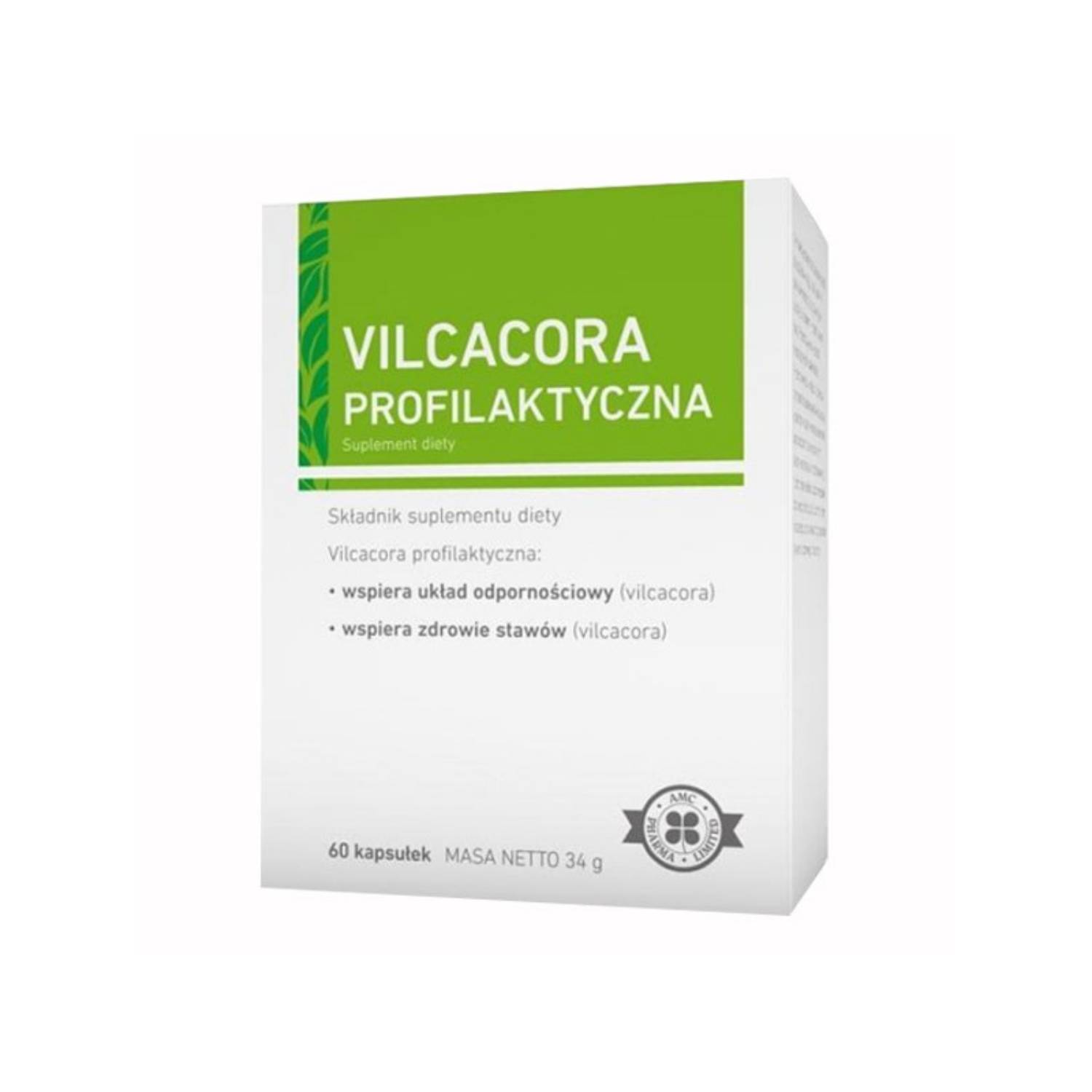 Vilcacora profilaktyczna, 60 kapsułek