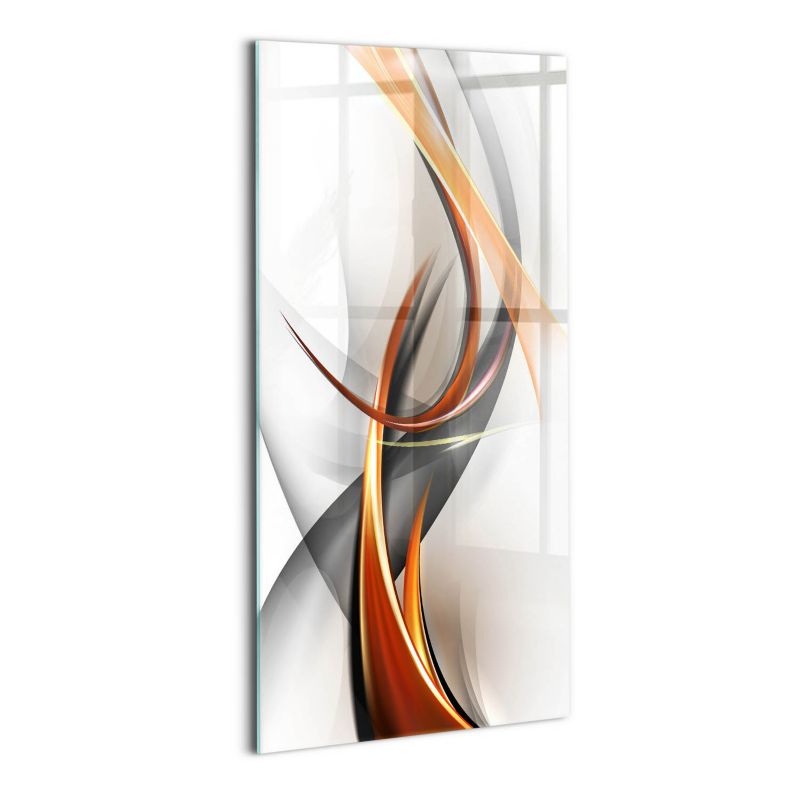 Szklany Obraz Ścienny Wallfluent 70x140 cm Nowoczesne kształty 1 szt.